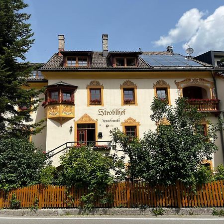 Stroblhof Toblach-Dobbiaco Eksteriør bilde