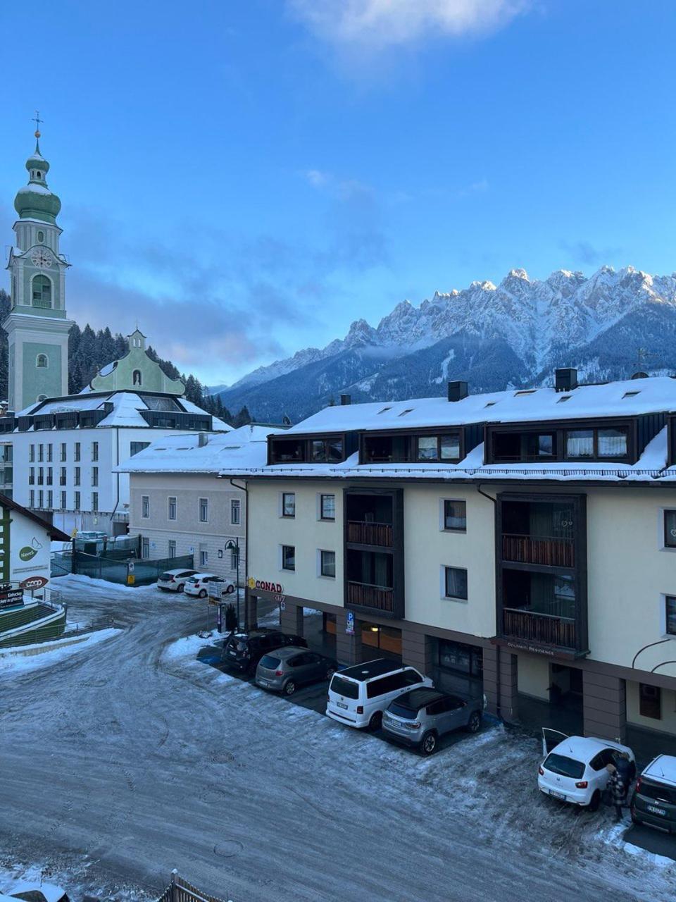 Stroblhof Toblach-Dobbiaco Eksteriør bilde