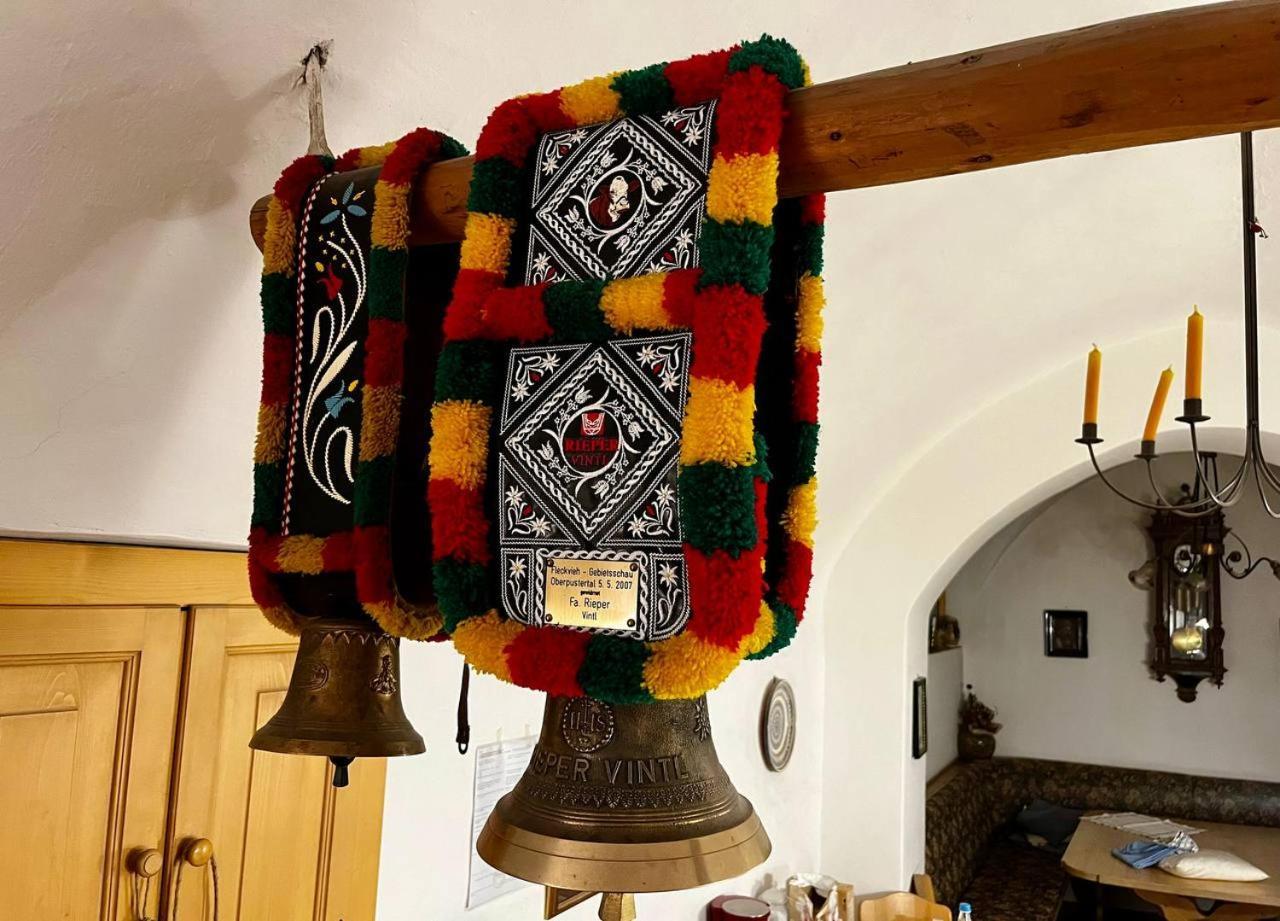 Stroblhof Toblach-Dobbiaco Eksteriør bilde