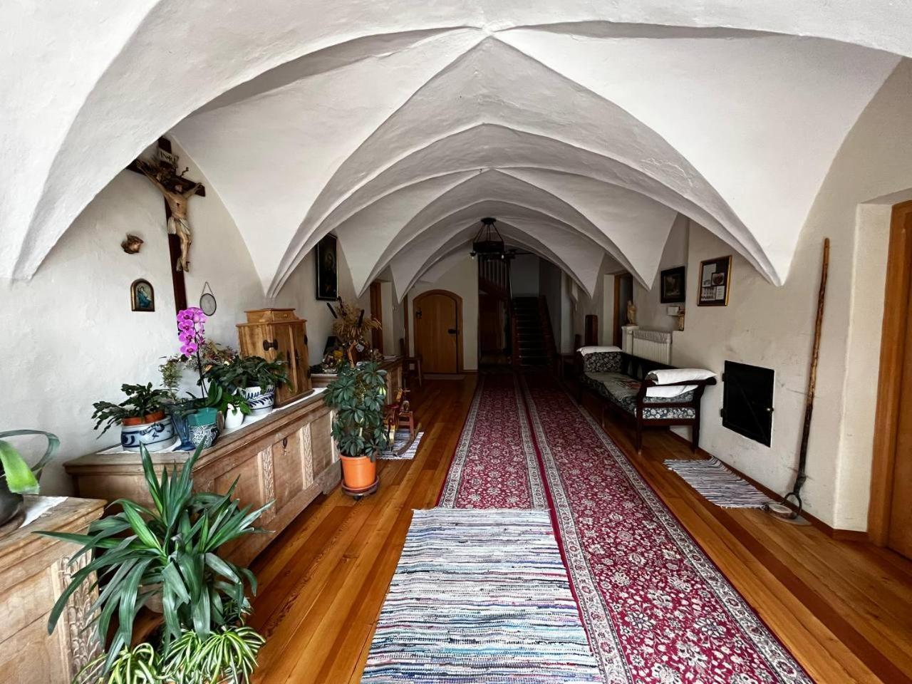 Stroblhof Toblach-Dobbiaco Eksteriør bilde